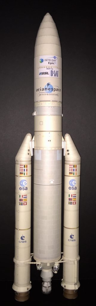 EUROPE AXM Paper Space Scale Models Ariane 5 ECA VA 239