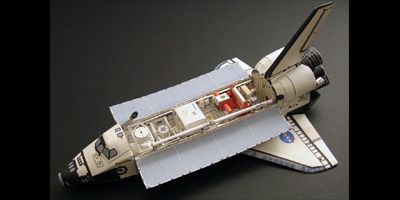 paper spacecraft models