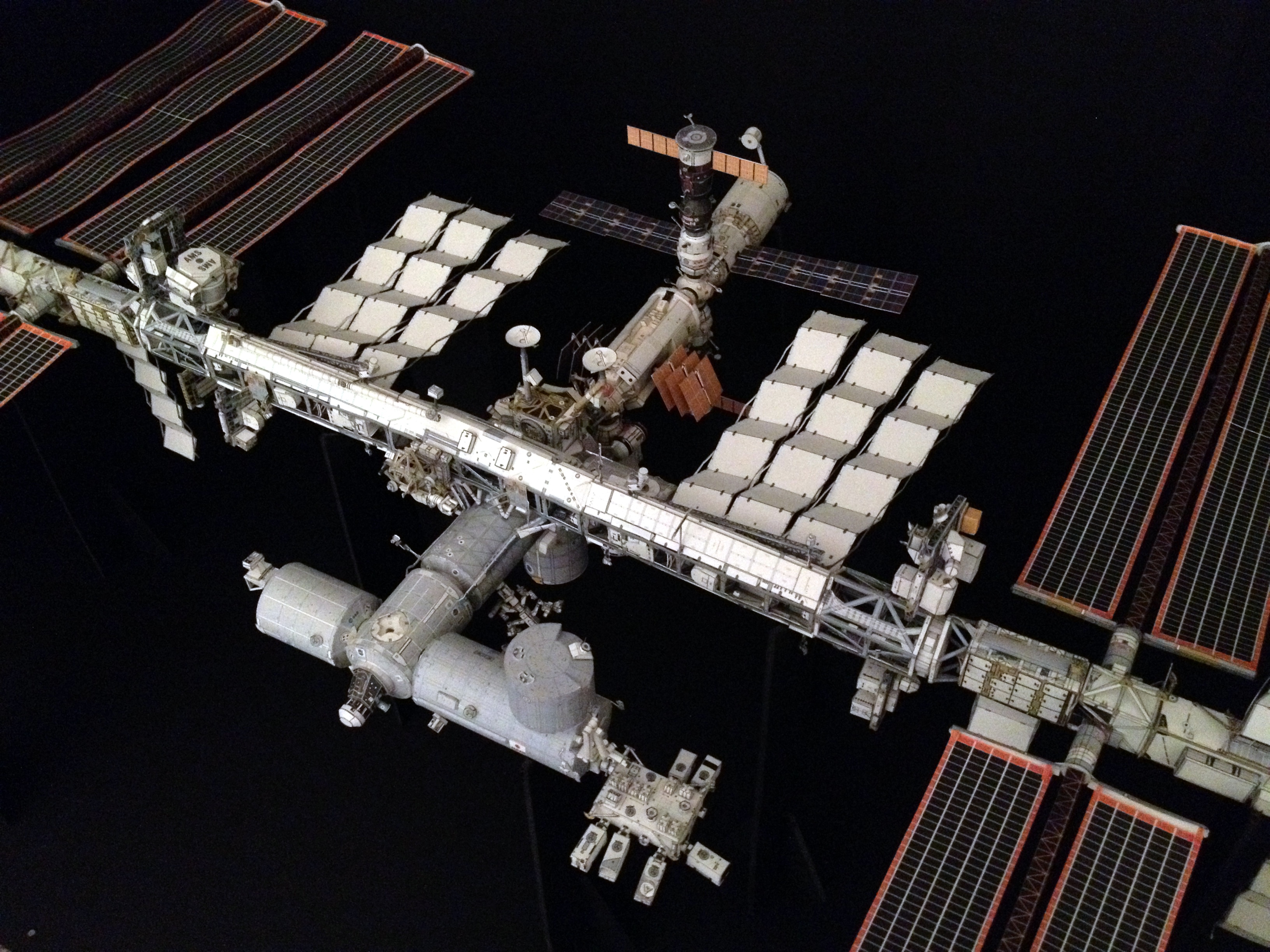 models of a space station models