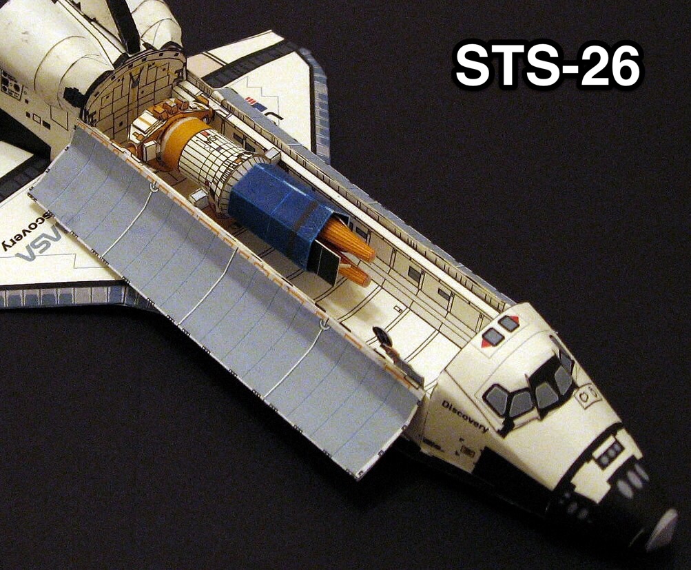 Space Shuttle Models.