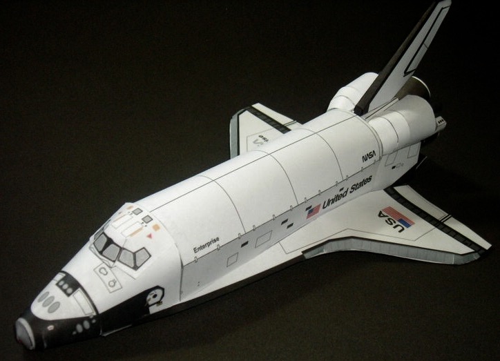 rockets space shuttle model plans