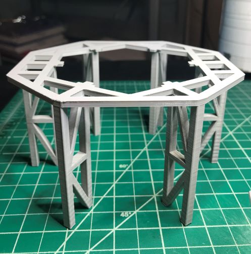 3D Starship Stand Simple version-image