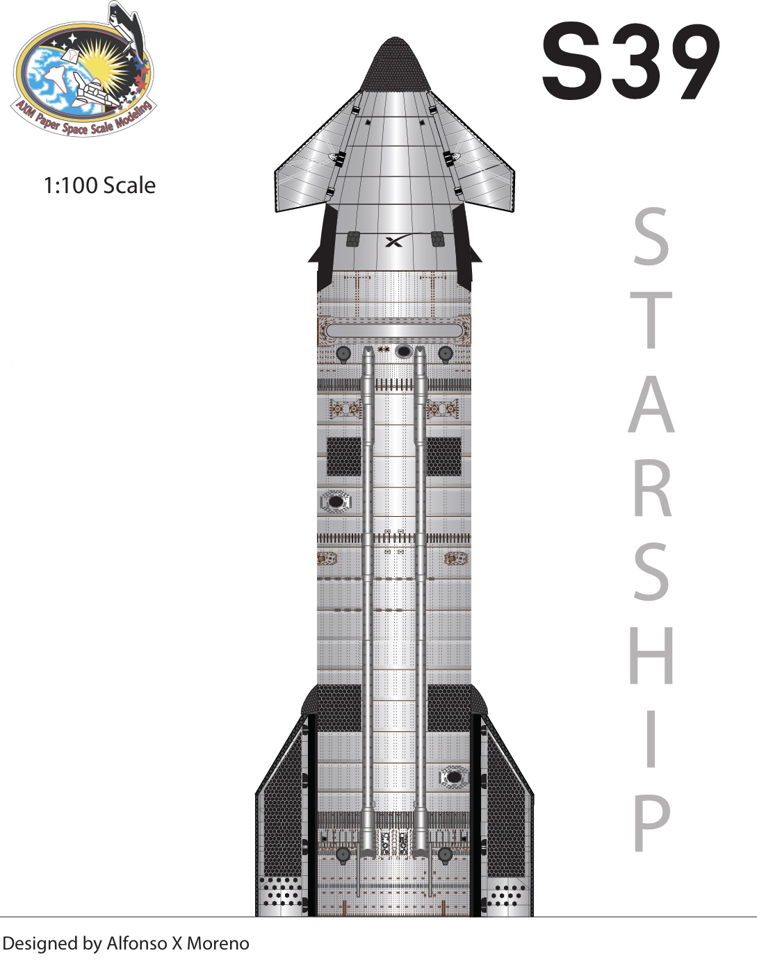 Axm Paper Rockets AXM Paper Space Scale Models.com – Space Shuttles, ISS and more paper ...